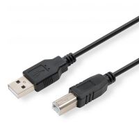 Kabel USB (2.0), A plug/B plug, 1,8m, přenosová rychlost 480Mb/s