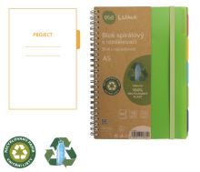 Blok spirála A5 s rozdělovači 100l ECO H235171