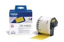 Papírová role Brother DK44605, 62mm x 30.48m, žlutá, snímatelná, 1 ks