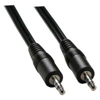 Audio kabel kabel 3.5mm stereo jack/3.5mm stereo jack, M/M, 3m, LOGO