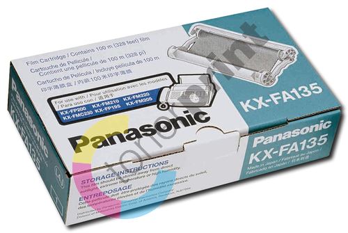 Panasonic Fax KX-F 1015CE, KX-FA135A, role+cartridge, originál 1