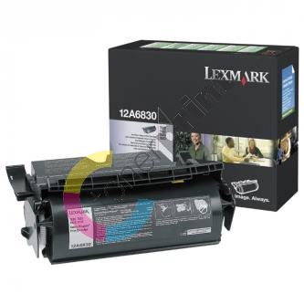 Toner Lexmark T520, 522, X520 MFP, černá, 12A6830, return, originál