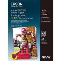 Epson Value Glossy Photo Paper, foto papír, lesklý, bílý, A4, 183 g/m2, 20 ks (1)
