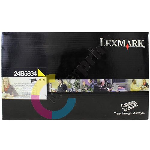 Toner Lexmark 24B5834, yellow, originál 1