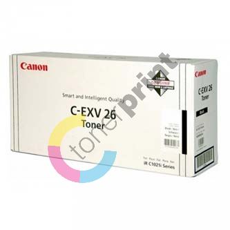 Toner Canon CEXV26Bk, IR 1021l, black, 1660B006, originál