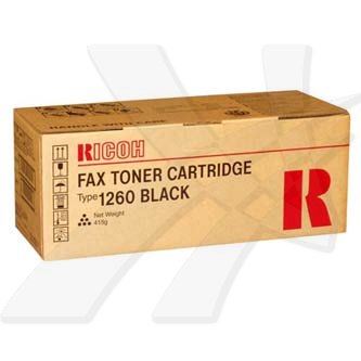 Toner Ricoh Laserfax 3310L, 4410L, 4410NF, 4420NF, Typ 1260D, černý, originál