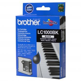 Inkoustová cartridge Brother LC-1000BK, DCP-130C, DCP-330C, DCP-540CN, Black, originál