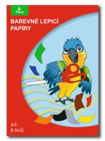 Složky barevné lepicí Stepa A4 80 g – 8 listů Složky barevné lepicí Stepa A4 80 g – 8 listů