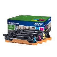 Brother originální sada tonerů TN-243CMYK pro DCP-L3500, MFC-L3730 | 4× 1 000 stran Brother originální sada tonerů TN-243CMYK pro DCP-L3500, MFC-L3730 | 4× 1 000 stran