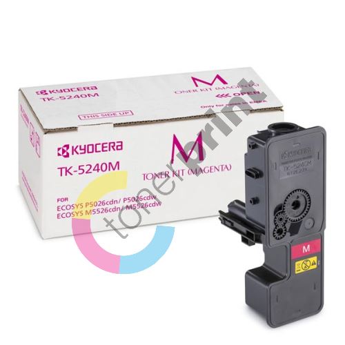 Toner Kyocera TK-5240M, 1T02R7BNL0, magenta, MP print 1
