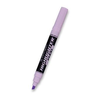 Zvýrazňovač Centropen 8542 Highlighter Flexi Soft, pastelově fialový