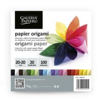 Origami papír barevný 20x20cm, 100ks
