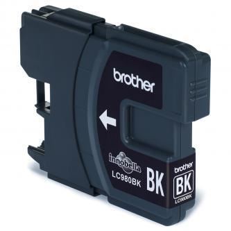 Inkoustová cartridge Brother LC-980BK, DCP-145C, DCP-165C, Black, originál