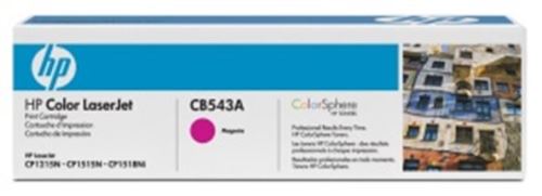 HP originální toner 125A (CB543A) Magenta pro Color LaserJet CP1215, CP1515 | 1 400 stran