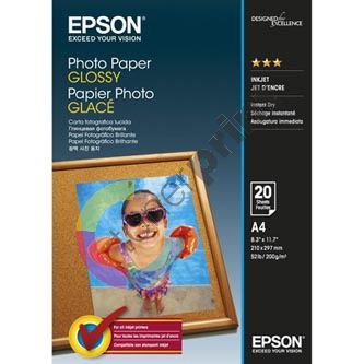 Epson C13S042538, Photo Paper, lesklý, bílý, A4, 200 g/m2, 20 ks, inkoust