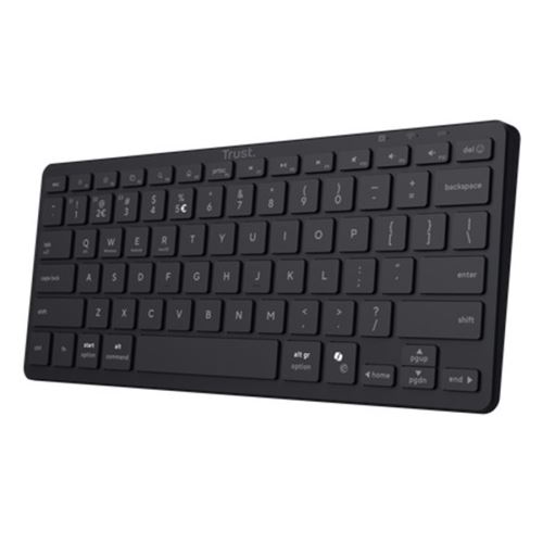 Bezdrátová klávesnice Trust Nado II Multi-Device, US, Bluetooth, černá