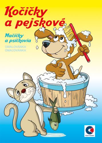 Omalovánka A5, Kočičky a pejskové