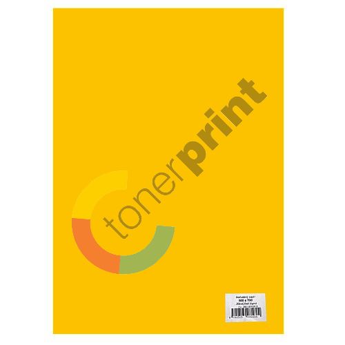 Hedvábný papír 20g, 50x70cm, žlutý 26listů/bal
