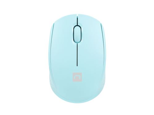 Bezdrátová optická myš Natec Stork, 1600 DPI, USB, modrá