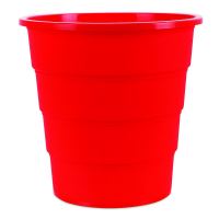 Odpadkový koš, 16 l, PP, červený (1)