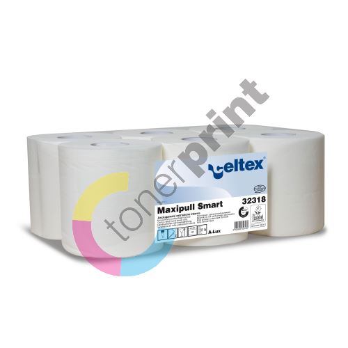 Ručníky papírové Maxi role CELTEX Smart bílé 2 vrstvy (32318) 1