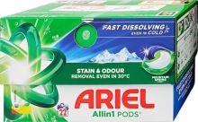 Ariel All-in-1 PODS Mountain Spring kapsle na praní – 22 praní
