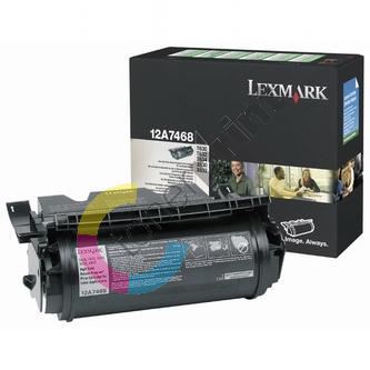 Toner Lexmark T630, 12A7468, originál 1