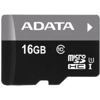 ADATA 16GB MicroSDHC Premier, class 10, + Adaptér