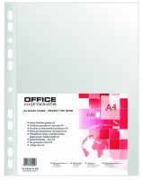 Prospektové obaly Office Products A4, PP 50 µm, hladké, transparentní, 100 ks