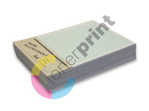 Milimetrový papír A4 500 listů