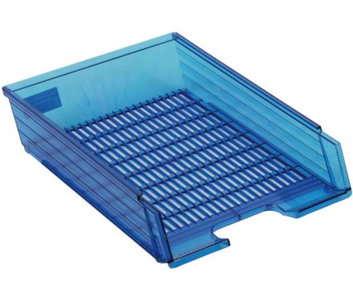 Box na papír Chemoplast průhledný, modrý 2