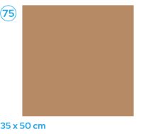 Barevný papír 35 × 50 cm, 300 g/m2, světle hnědý