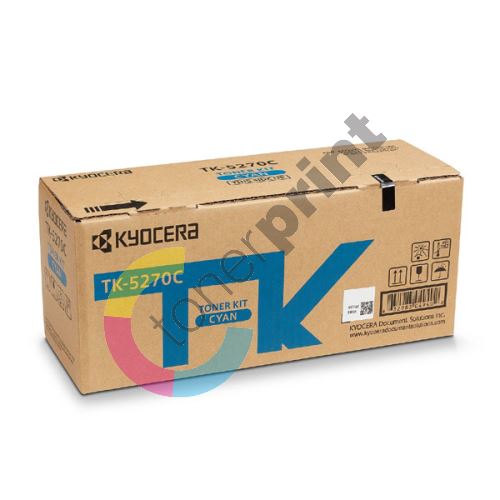 Toner Kyocera TK-5270C, 1T02TVCNL0, cyan, originál 1