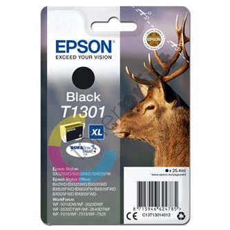 Inkoustová cartridge Epson C13T13014012, BX320FW, black, T1301, 25,4 ml, originál