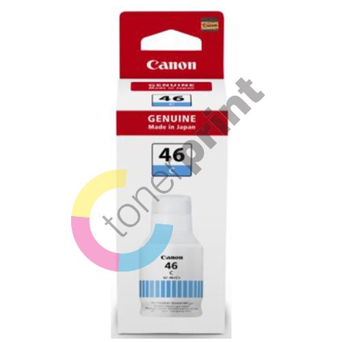 Inkoustová cartridge Canon GI-46C, Maxify GX6040, GX7040, cyan, 4427C001, originál 1