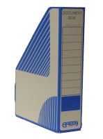 Dokument box Emba 330-230-75, kartonový, modrý 1