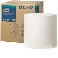 Tork Plus papírová utěrka W1/W2/W3, 2vrstvá, bílá, 255 m, 130042