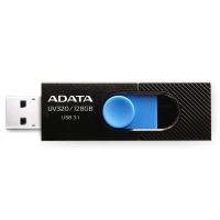 USB flash disk ADATA UV320 64 GB, USB 3.2 Gen 1, 100 MB/s, černo-modrý