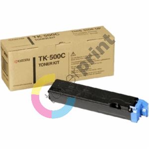 Toner Kyocera TK-500C, modrý, originál 1
