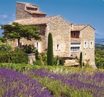 Nástěnný kalendář - Provence 2027 (vázanka, kalendář s levandulí (9)