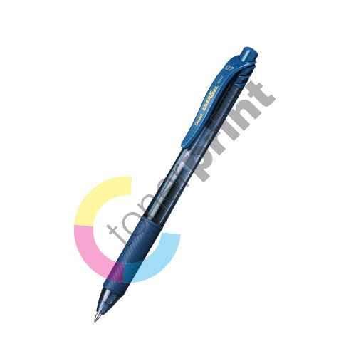Pentel EnerGel BL107, kuličkové pero, mořská modř 4