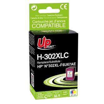 Kompatibilní cartridge HP 302XL, F6U67AE, UPrint, color, 18 ml, DeskJet 2130/OfficeJet 383