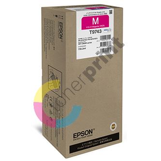 Epson originální ink C13T974300, magenta, Epson WF-C869R