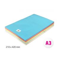 Barevný papír PRIMA A3 Mix 10 barev 80g bal/500l