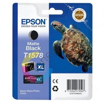 Cartridge Epson Stylus Photo R3000, C13T15784010, matte black, originál 1