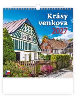 Nástěnný kalendář - Krásy venkova 2027 (kalendář na zeď s přírodou)