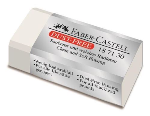 Pryž Faber-Castell Dust-Free, jednožmolková, malá