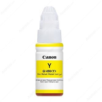 Inkoust Canon GI-490 Y 0666C001, yellow, 70 ml, 7 000 stran, originál