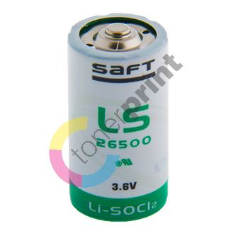 Baterie lithiová, R14, 3.6V, Saft, SPSAF-26500-STD, C LS26500
