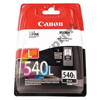Canon originální ink PG-540L, black, blistr, 300str., 11ml, 5224B010, Canon Pixma MG2150, 3150